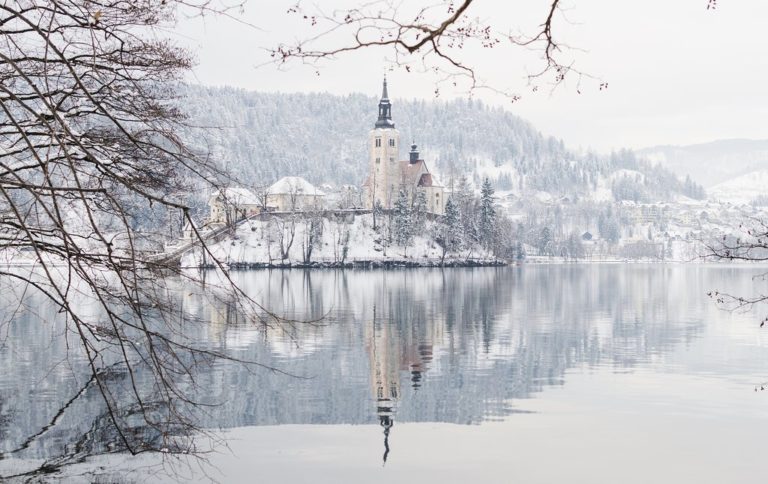 Vistas del lago Bled 